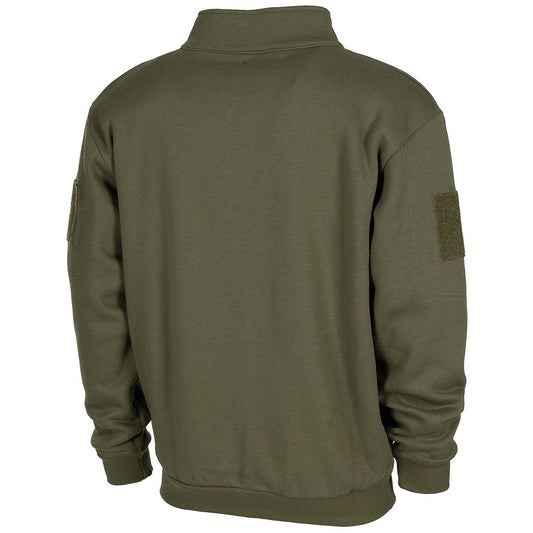 Sweatjacke, "Tactical",oliv
