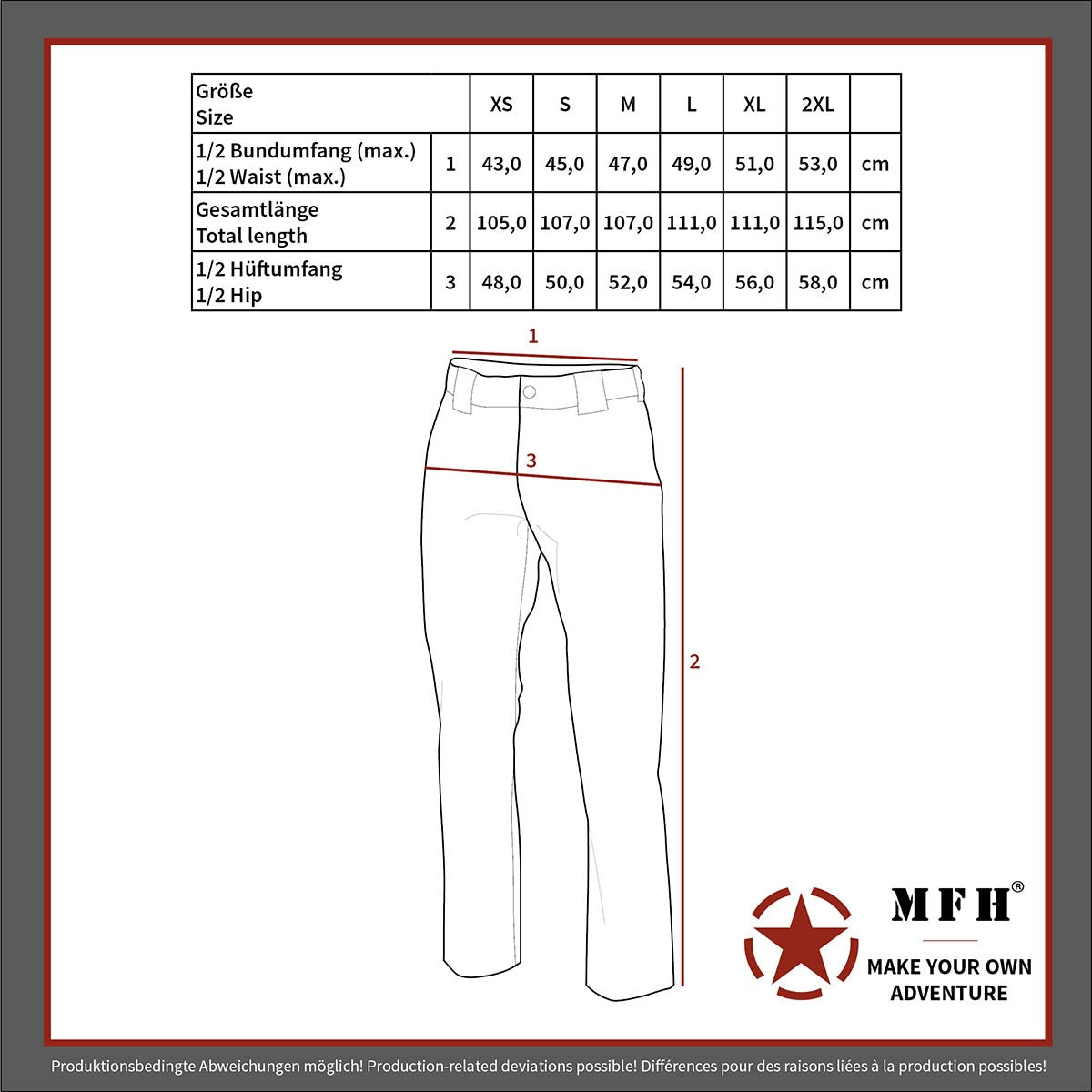 Trekking Hose, "Rachel",khaki