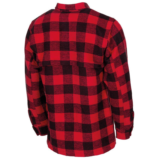 Holzfällerhemd,rot-schwarz, kariert