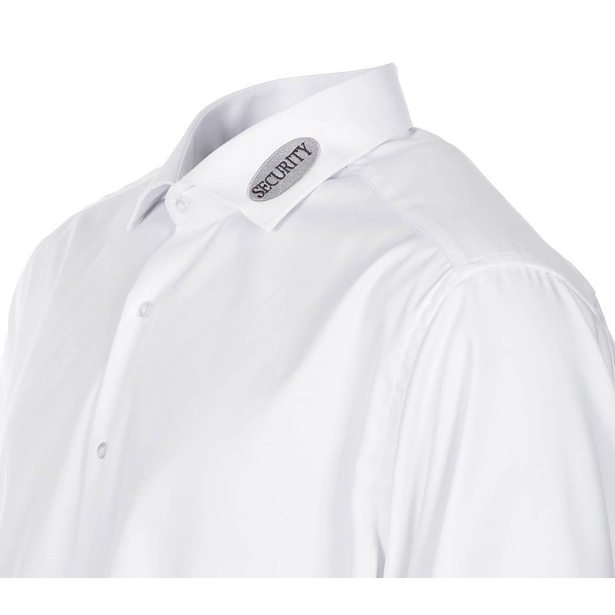 Diensthemd, ETERNA,weiß, mit Stick, "Security"