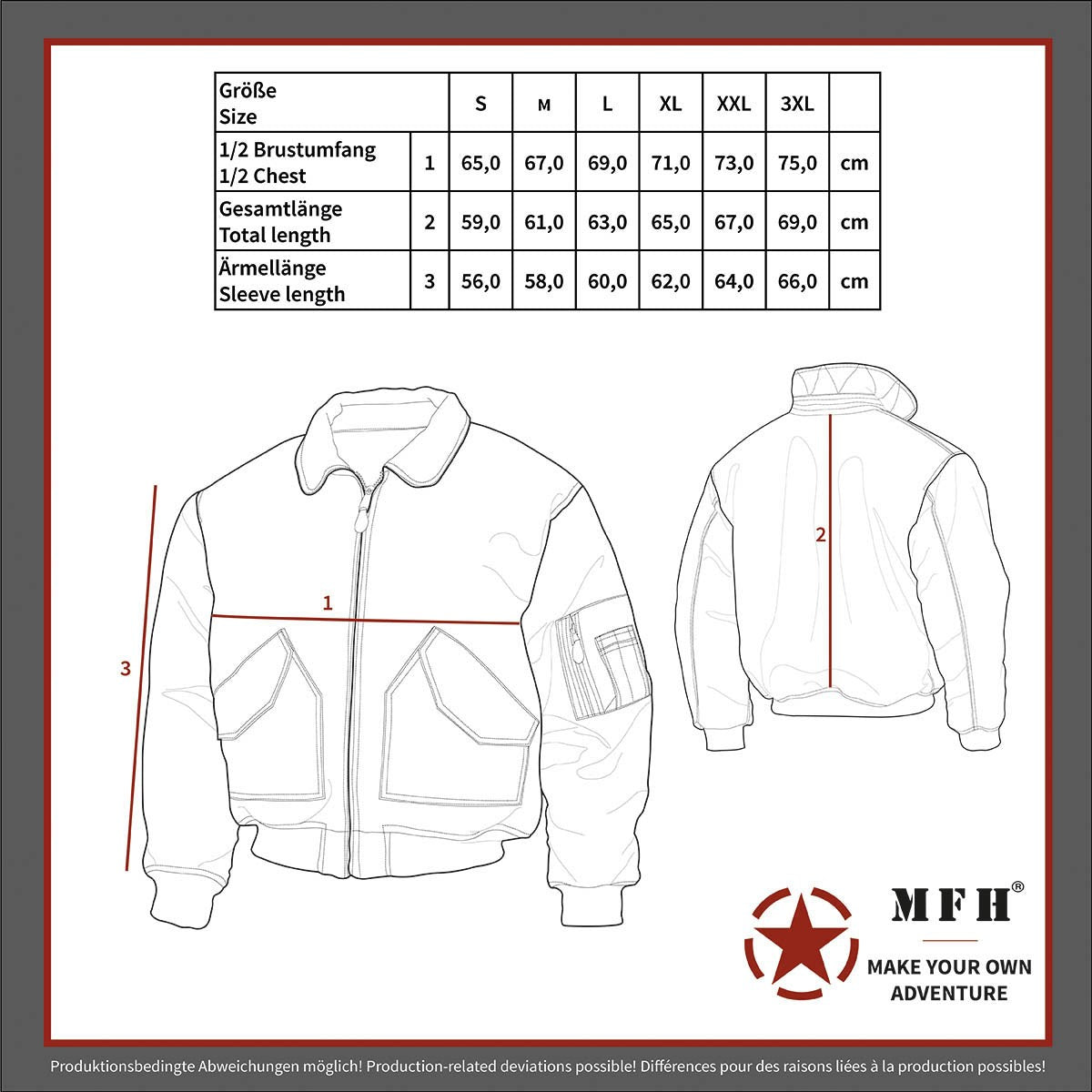 US CWU Pilotenjacke, oliv