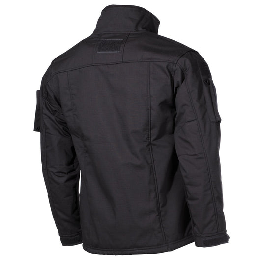 Fleece-Jacke, "Combat",schwarz