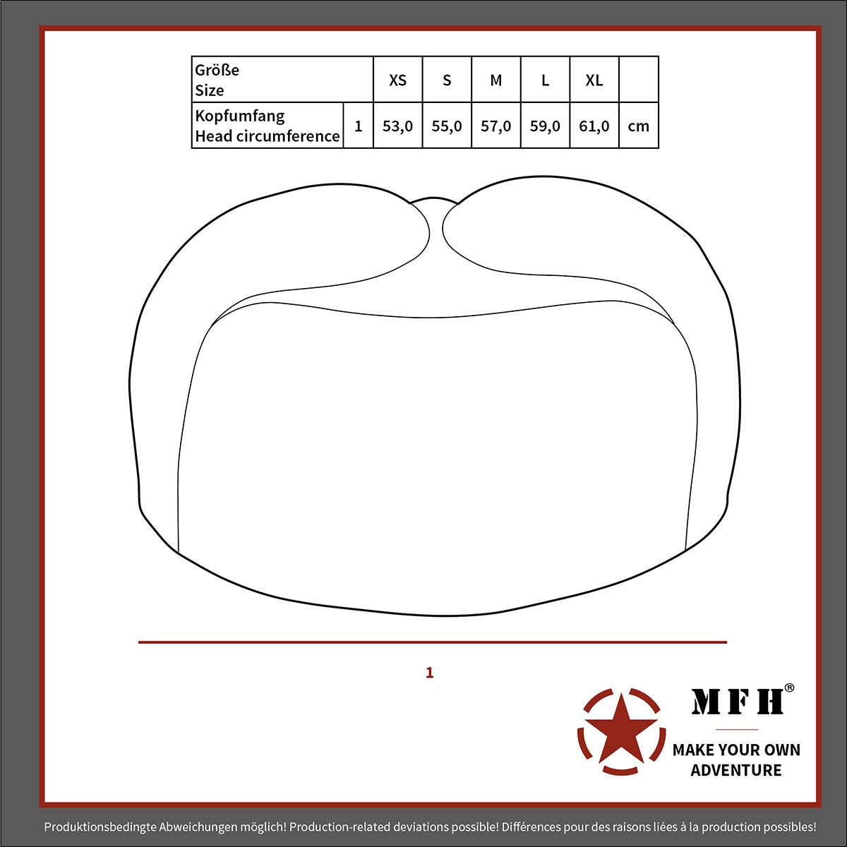 Fellmütze, schwarz, mit grauemEchtfell, Steppfütterung