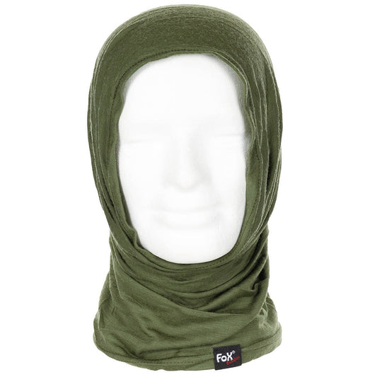 Rundschal, "Merino Lite",oliv