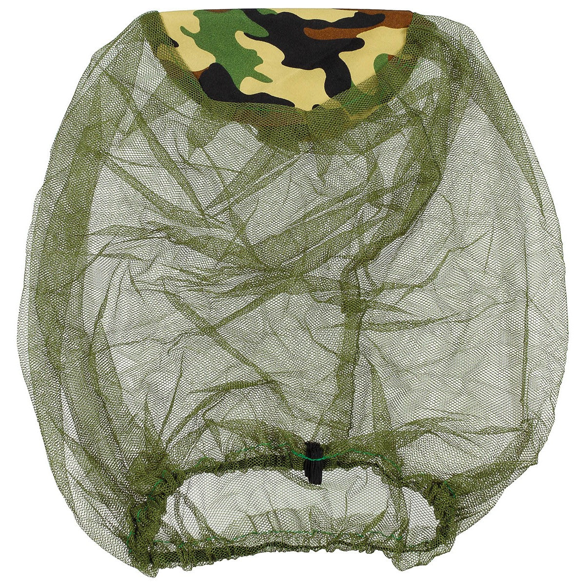 Moskito Kopfnetz,oliv-woodland, Gummizug