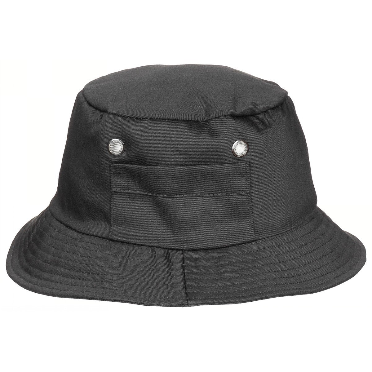 Schlapphut (Fischermütze),kleine Seitentasche, schwarz