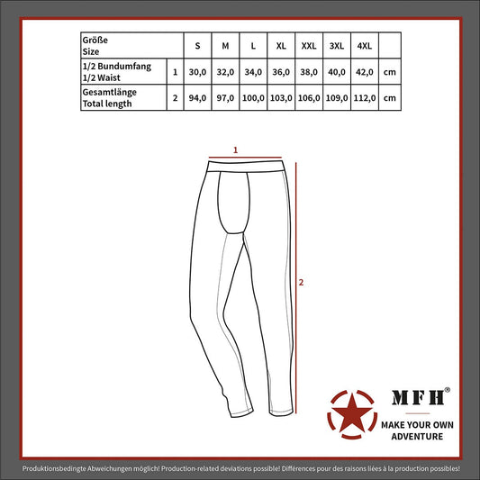 US Unterhose, Level II,GEN III, schwarz