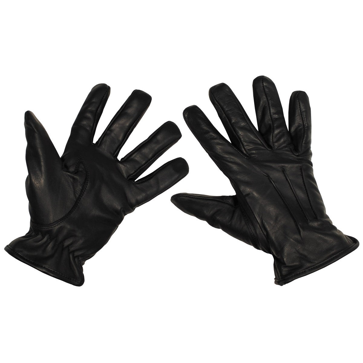 Lederhandschuhe, "Safety",schwarz, schnitthemmend