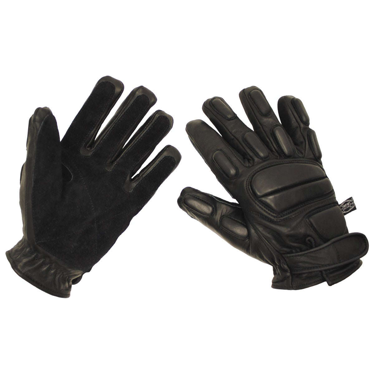 Lederhandschuhe, "Protect",schwarz, schnitthemmend