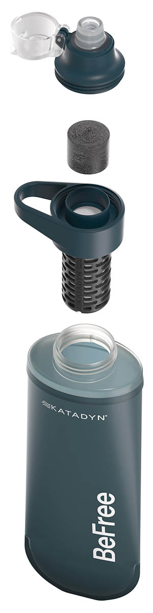 Wasserfilter, Katadyn,BeFree AC, 0,5 l, blau