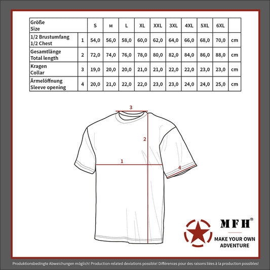 US T-Shirt, halbarm,operation-camo, 170 g/m²