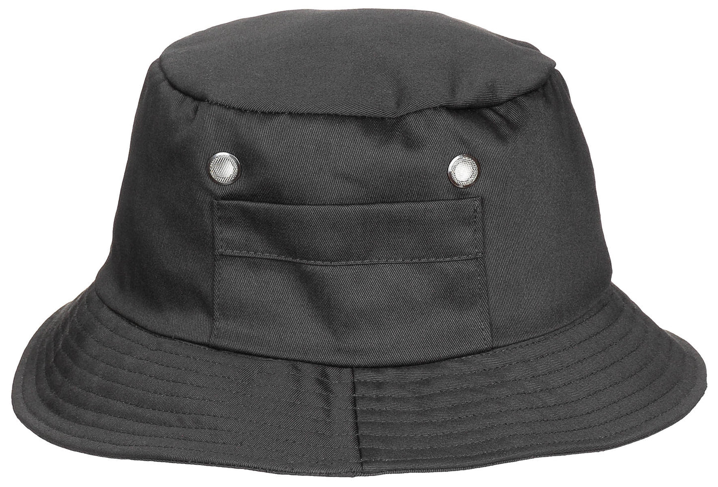 Schlapphut (Fischermütze),kleine Seitentasche, schwarz
