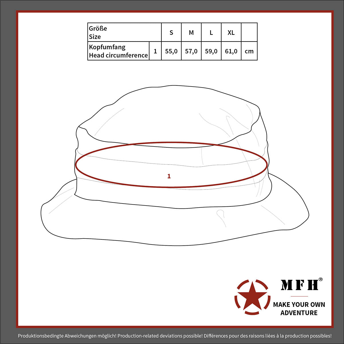 US GI Buschhut, Kinnband, GIBoonie, Rip Stop, night-camo