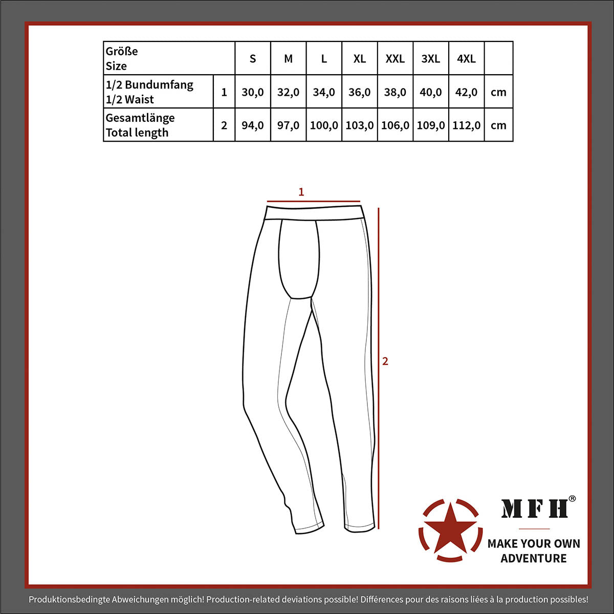 US Unterhose, Level II,GEN III, schwarz