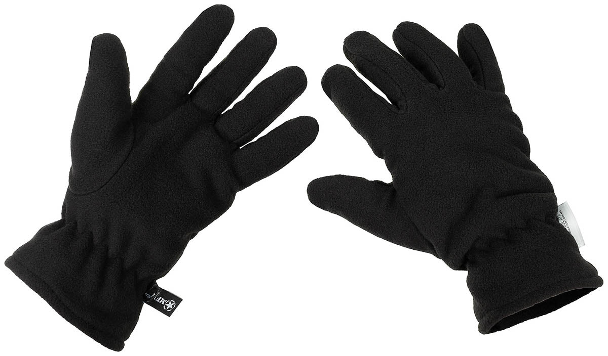 Fleece-Handschuhe, schwarz,3M┘ Thinsulate┘ Insulation