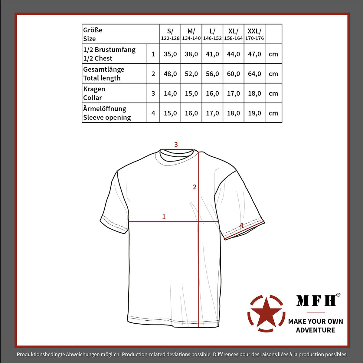 Kinder T-Shirt, "Basic",M 95 CZ tarn, 140-145 g/m²