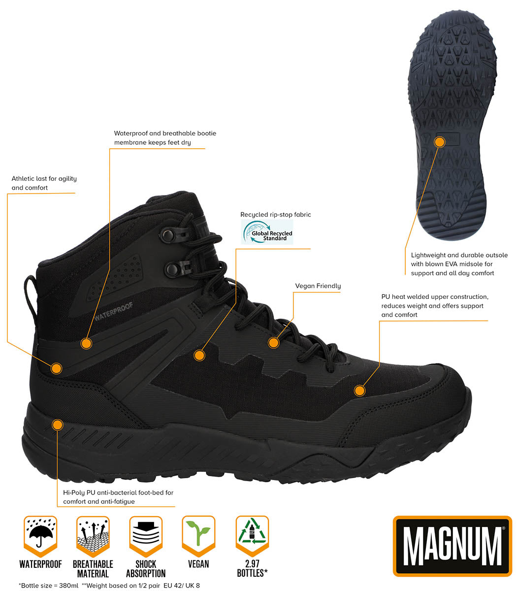 Einsatzstiefel, "MAGNUM",Ultima 6.0 WP, oliv