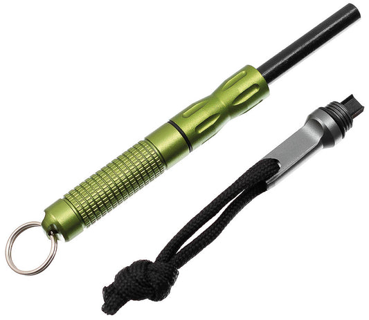 Feuerstarter, Zündstein,Compact, oliv