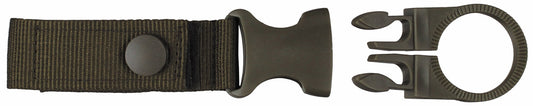 Flaschenhalter, oliv,für Gürtel und "MOLLE"-System