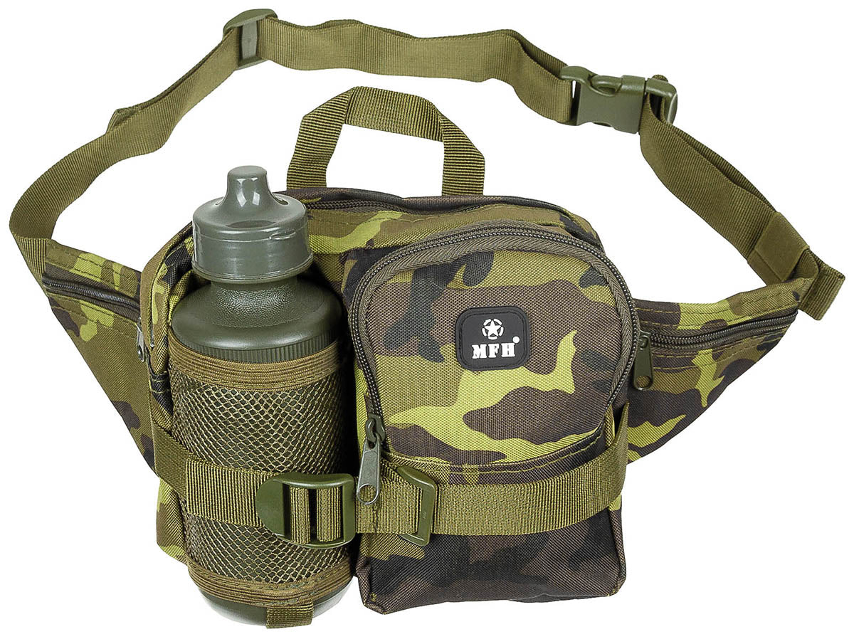 Hüfttasche mit Trinkflasche,M 95 CZ tarn