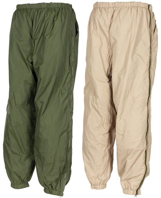Brit. Thermo-Hose, wendbar,oliv/khaki, neuw.