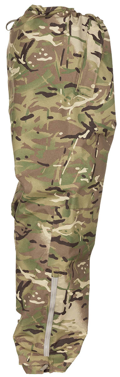 Brit. Nässeschutzhose, Combat, MTP tarn, neuw.