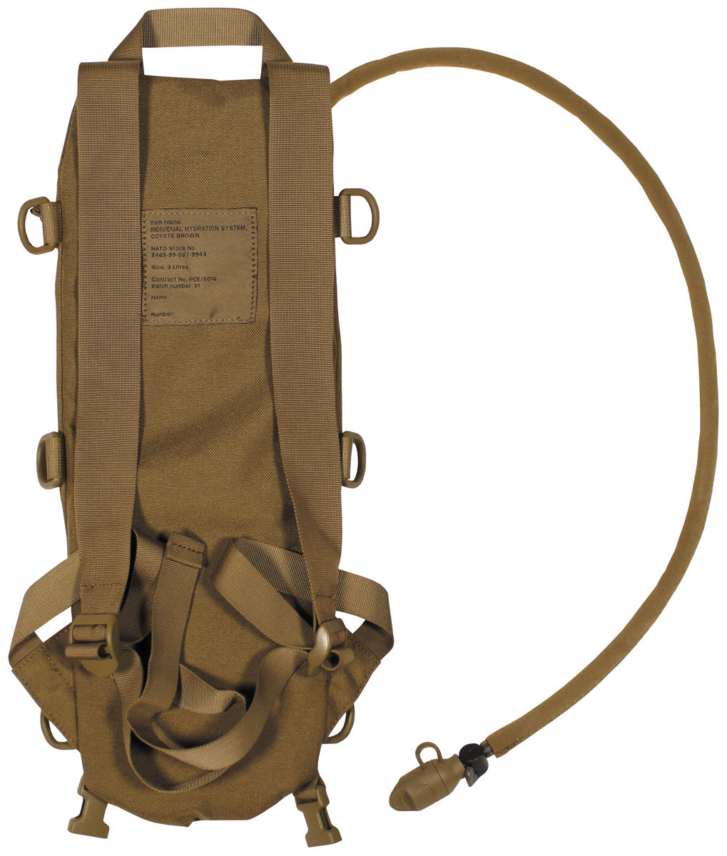 Brit. Trinkrucksack, CAMELBAK,TPU-Beutel, coyote tan, gebr.