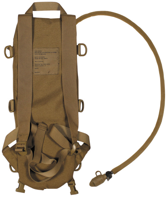 Brit. Trinkrucksack, CAMELBAK,TPU-Beutel, coyote tan, gebr.