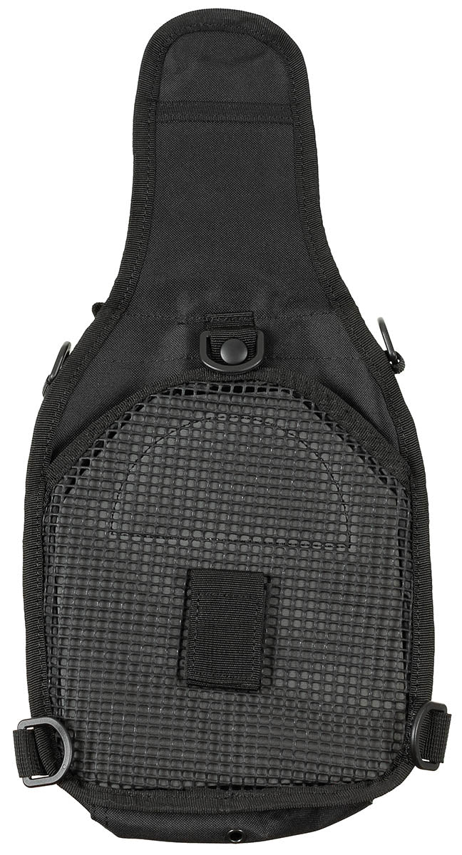 Schulter-Umhängetasche,MOLLE, schwarz