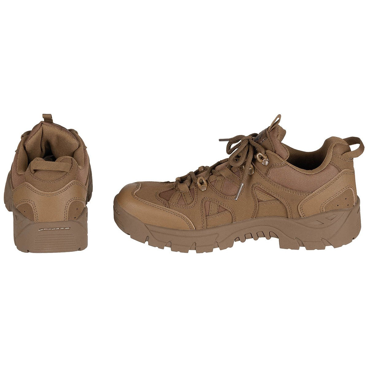 Halbschuhe, "Commando",coyote tan