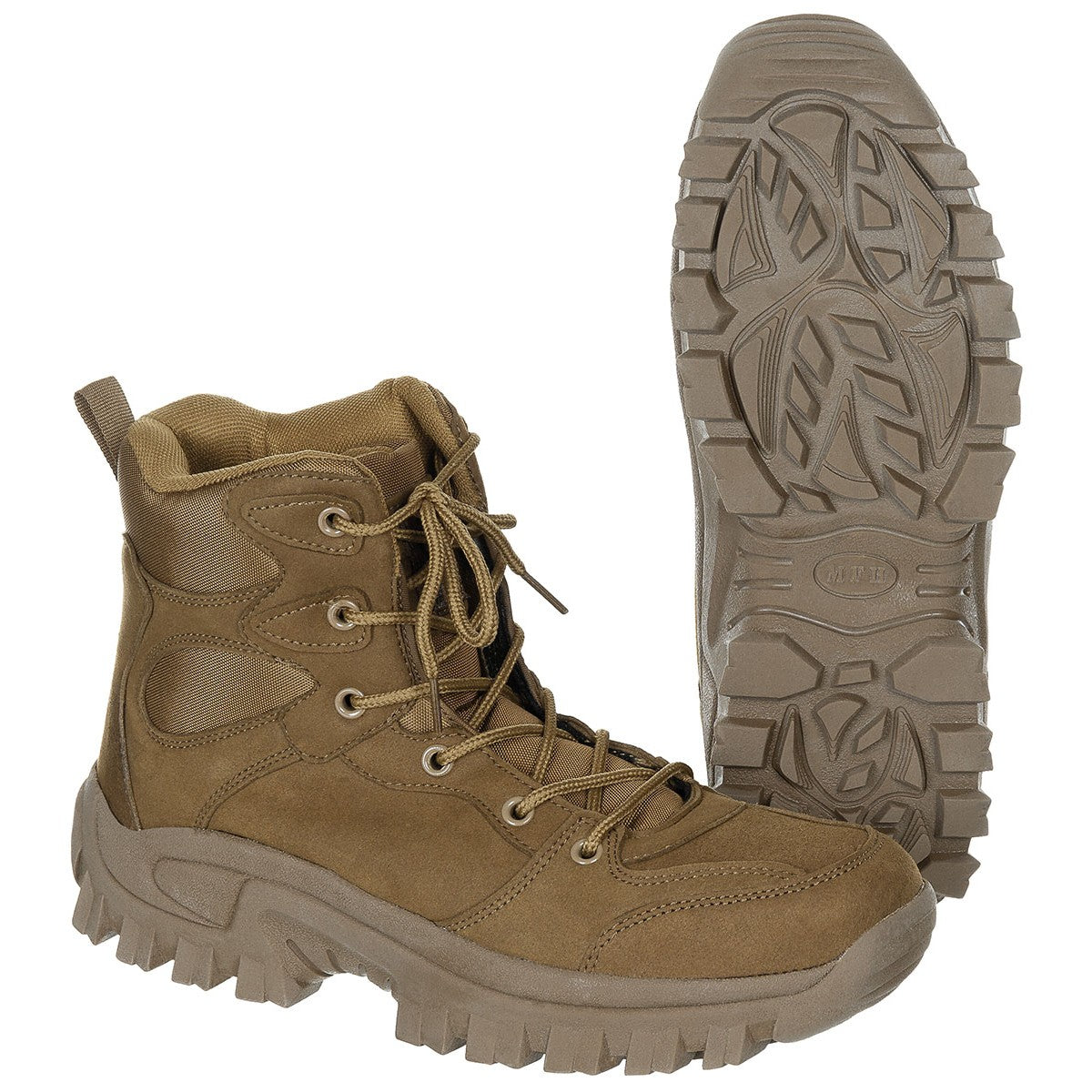Stiefel, "Commando",coyote tan, knöchelhoch