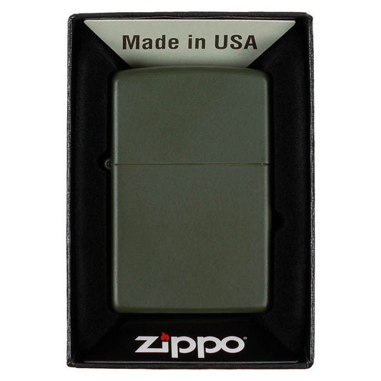 Feuerzeug, Zippo,Green Matte, unbefüllt