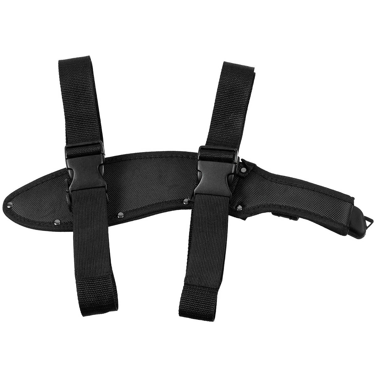 Machete, "Kukri", schwarz,mit Nylonscheide