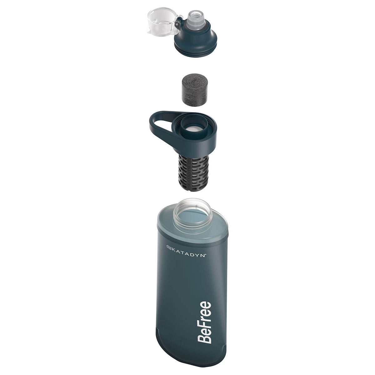 Wasserfilter, Katadyn,BeFree AC, 0,5 l, blau
