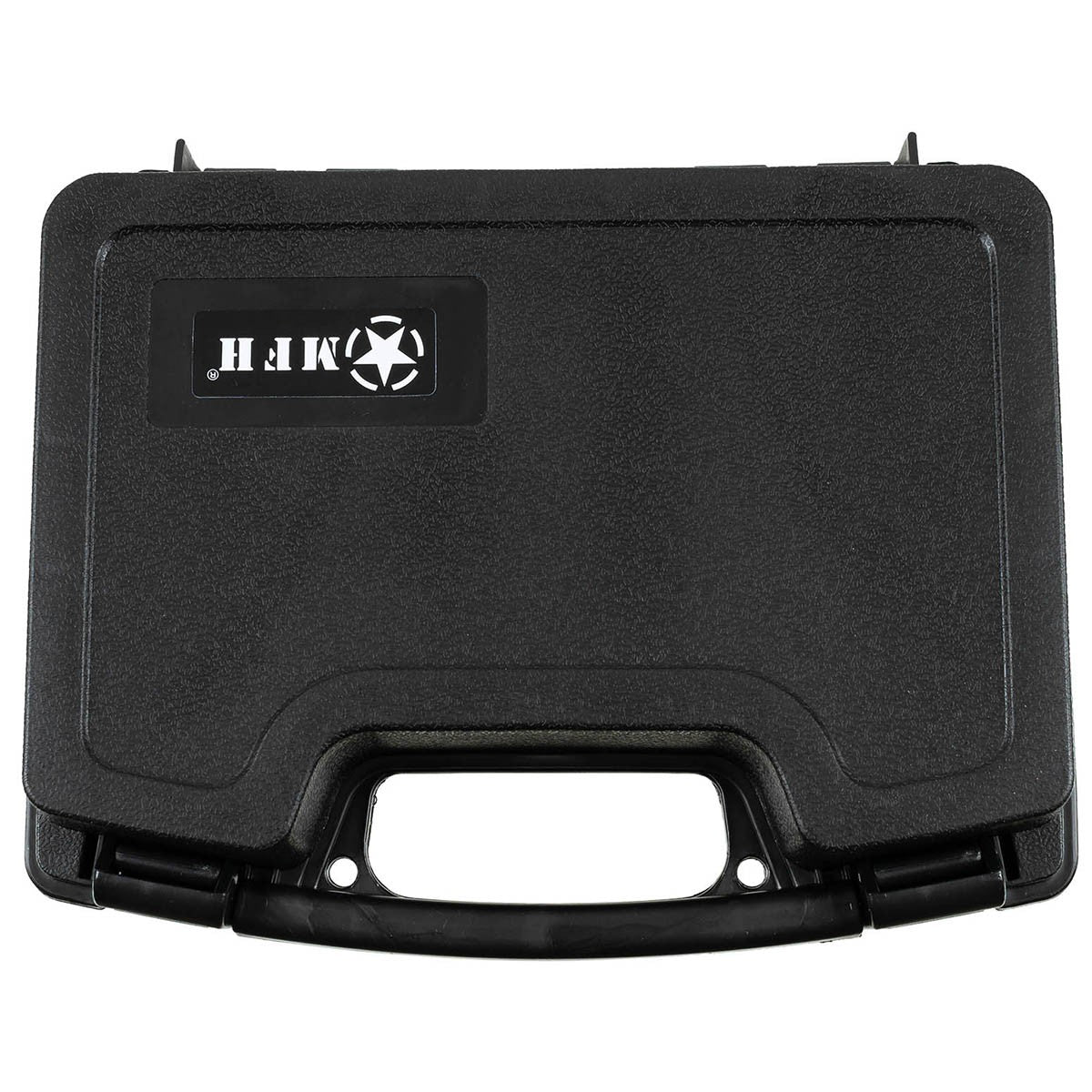 Pistolen-Koffer, Kunststoff,klein, abschließbar, schwarz