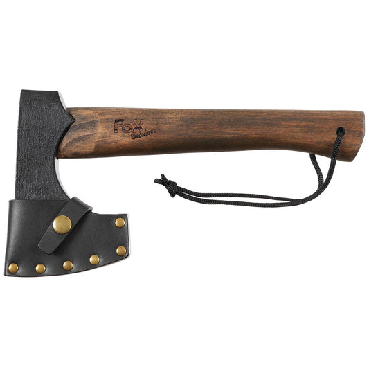Axt, "Viking", Holzstiel,Lederscheide