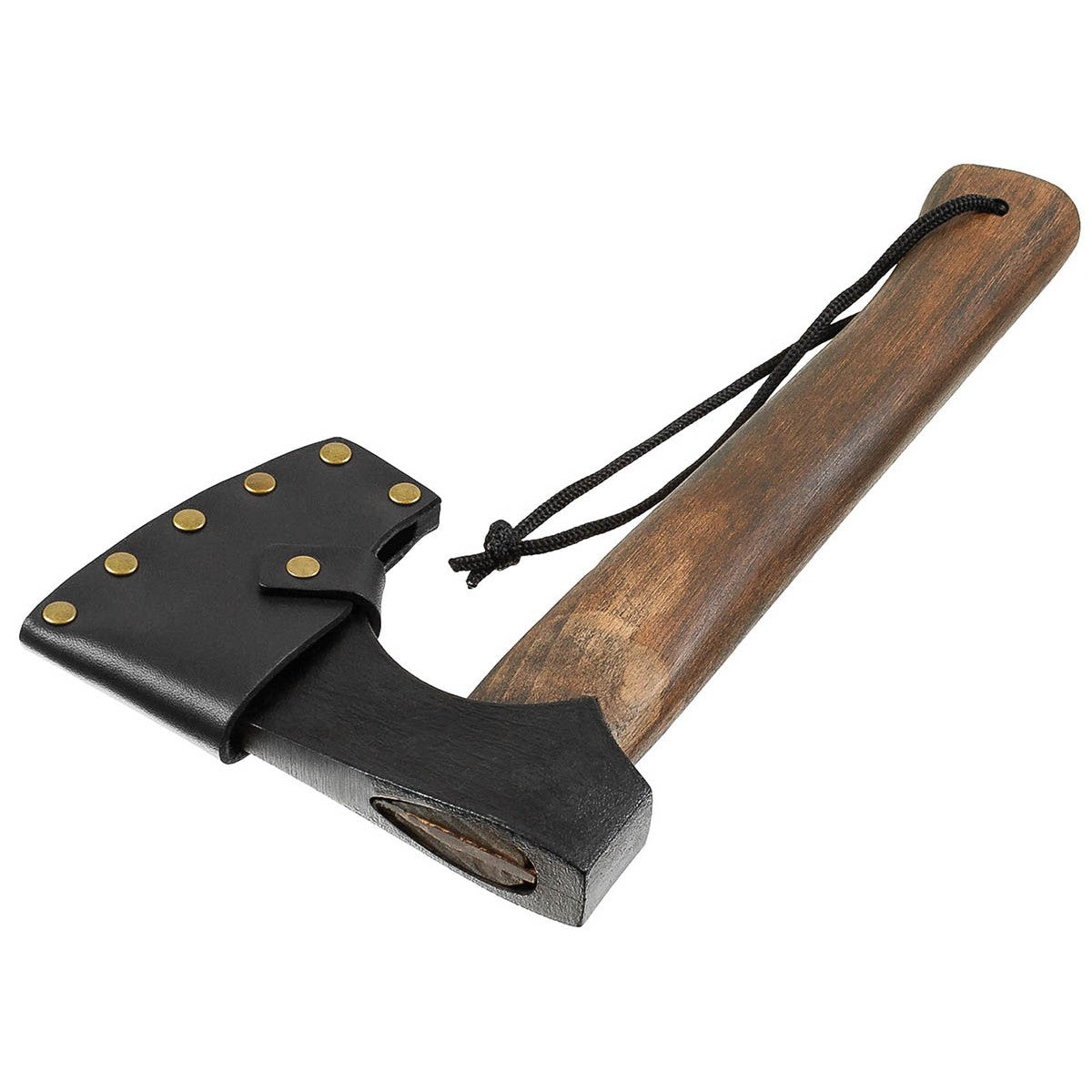 Axt, "Viking", Holzstiel,Lederscheide