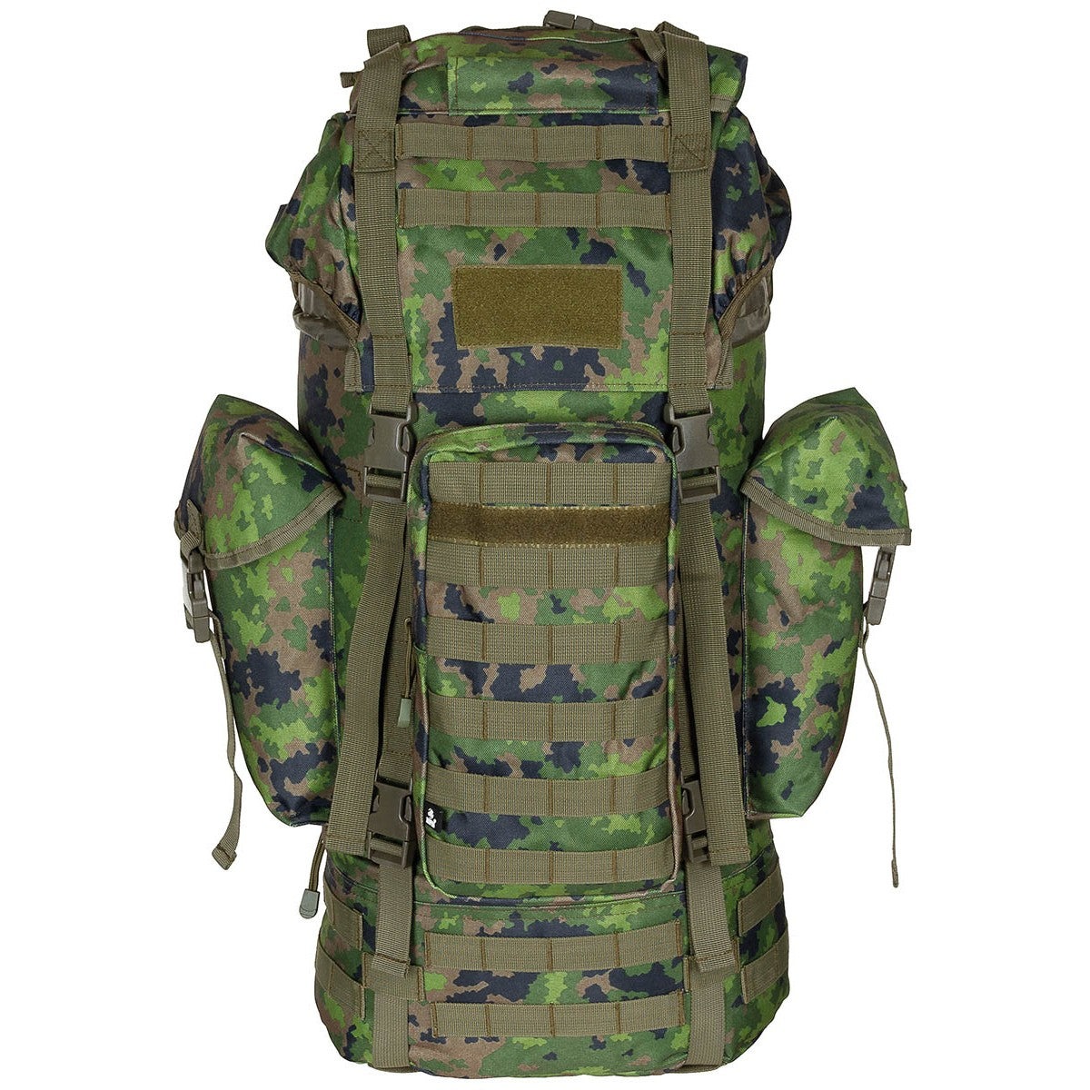 BW Kampfrucksack, "MOLLE",65 l, Alu-Ausst., M05 tarn