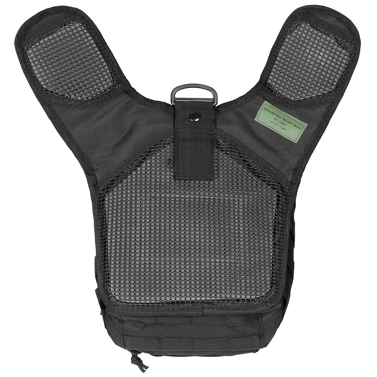 Schulter-Umhängetasche,Deluxe, schwarz