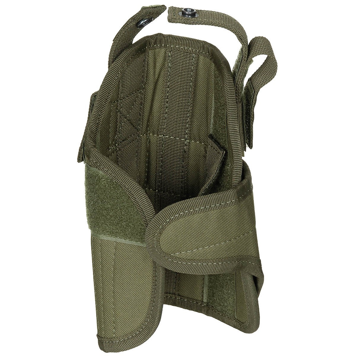 Pistolenbeinholster, oliv,verstellbar, rechts