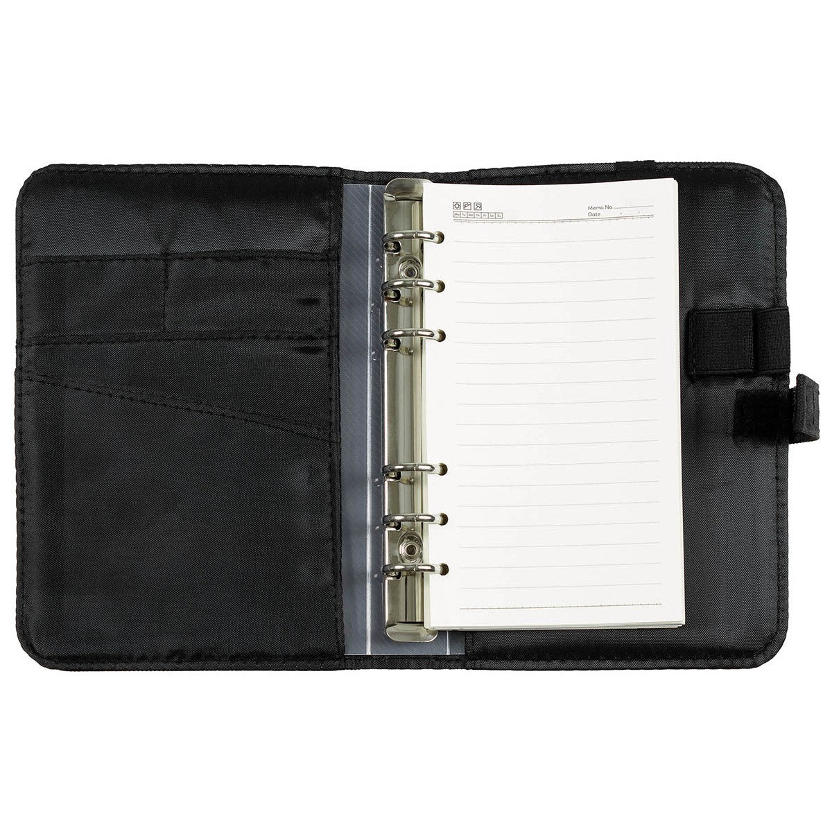 Terminplaner, A6, schwarz