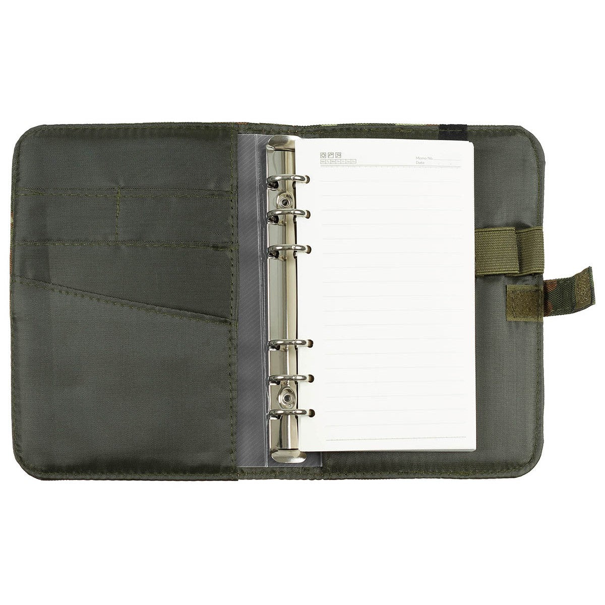 Terminplaner, A6, flecktarn