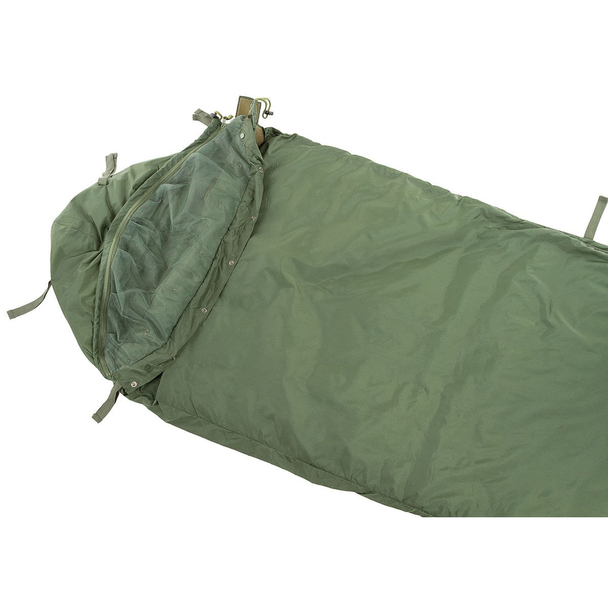 Brit. Schlafsack, oliv,Light Weight