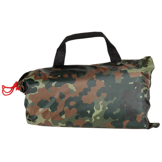 Mehrzweckplane, "Tarp",flecktarn, ca. 300 x 300 cm