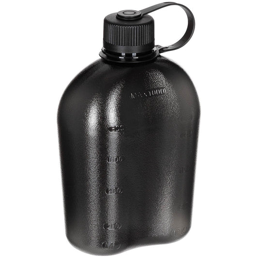 US Feldflasche, GEN II, 1 l,schwarz-transparent