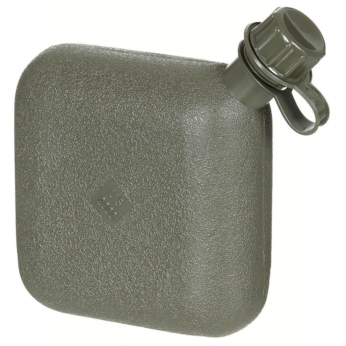 US Feldflasche, eckig,mit Hülle, M 95 CZ tarn, 2 Qt