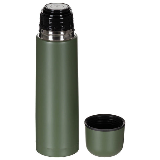 Vakuum-Thermoskanne, 500 ml,oliv