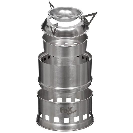 Outdoor-Ofen, "Forest",Edelstahl