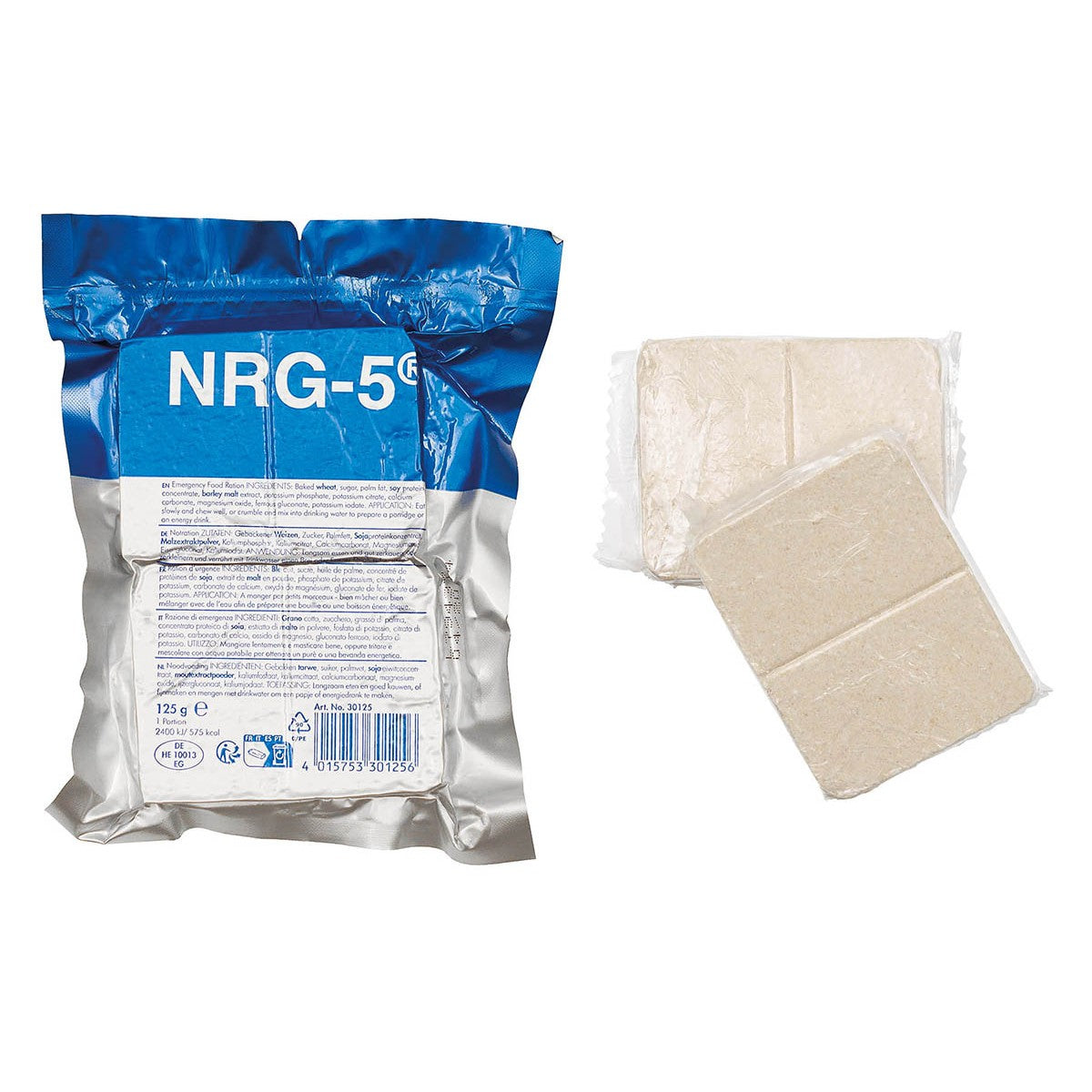Notverpflegung, NRG-5,125 g (2 Riegel), 7% Mwst.