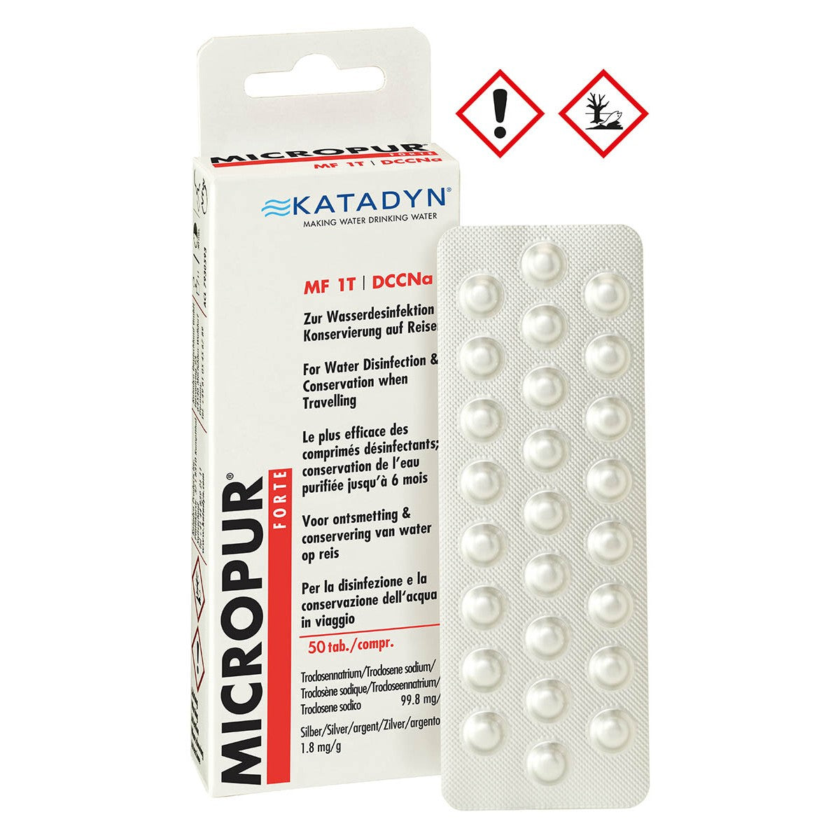 Katadyn, "Micropur ForteMF 1T", 50 Tabletten
